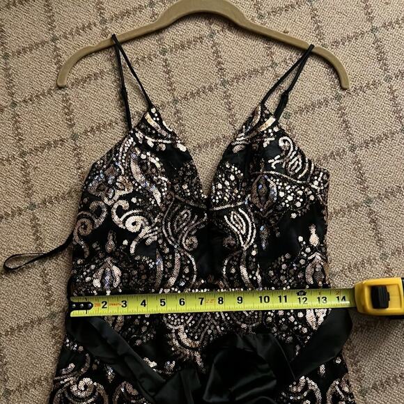 Angel Biba Romantics Sparkly Mini Dress size 8 - Picture 7 of 13